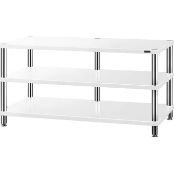 Televizní stolek Solidsteel HW-3L - bílá