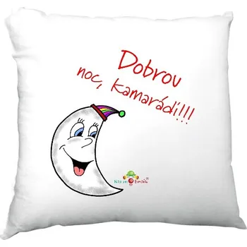 Polštář Polštář saténový s potiskem Brdíkův polštář na dobrou noc