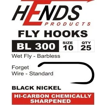 Rybářský háček HENDS BL 300 - vel. 18