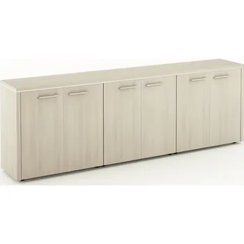 Policová skříň Sestava skříní TopOffice 11, akát světlý