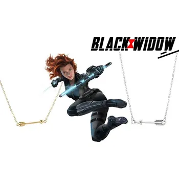 řetízek Black Widow (agentka Romanovová) zlatý 3,5 cm