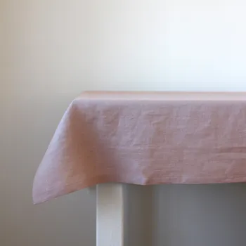 ubrus TULULUM Ubrus lněný, pudrový Velikost: 140 x 140 cm