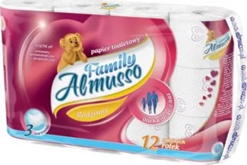 Toaletní papír Almusso Family 3vrstvý 12 ks