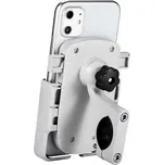 Držák na mobil na kolo CD-668 stříbrný