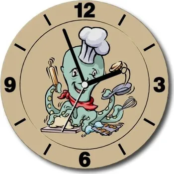 Hodiny Pelisport Hodiny 21 Chobotnice černé ručičky