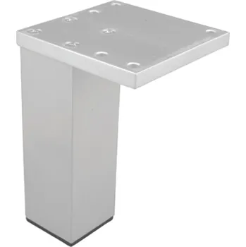 Nábytek Strong Nábytková nožka hranatá bez rektifikace 38 x 150 eloxovaný hliník