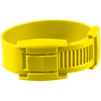 Lepicí páska Identifikační páska na nohy - žlutá