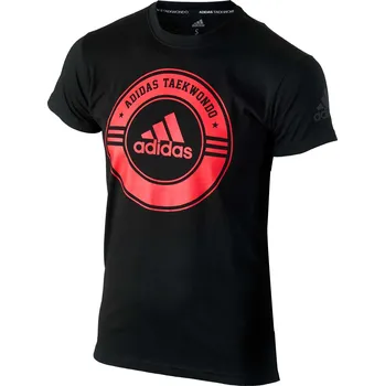 TRIKO ADIDAS COMMUNITY LINE TAEKWONDO BLACK - RED Velikost: XS
