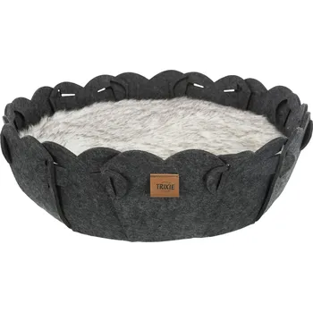 Trixie Kulatý plstěný pelech ELLI, ø 50 cm, antracit