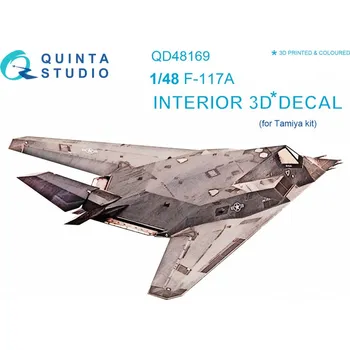 Plastikový model 1/48 F-117A 3D-Print & colour Interior (TAM)