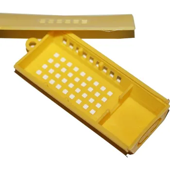 Zasílací a přidávací klícka pro včelí matku (Klícka zasílací - Žlutá)