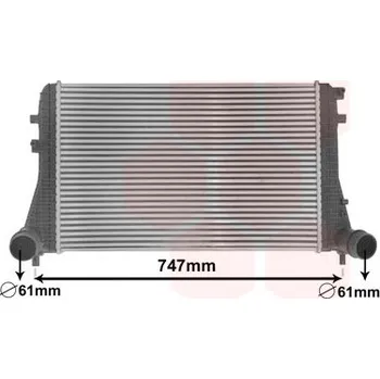 Motor automobilu Chladič turba VAN WEZEL 58004306