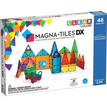 Stavebnice MAGNA-TILES Clear 48 dílků