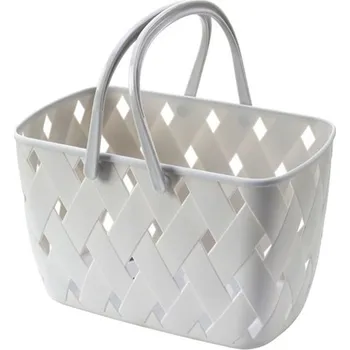 Organizér na kosmetiku Organizér do koupelny Nákupní košík Šedý Lodestar 97k-cube