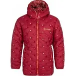 Kilpi DAMIA-JG tmavě červená 146; Červená bunda + DÁREK DLE VÝBĚRU!