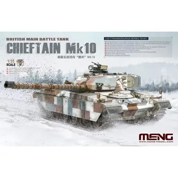 Plastikový model Meng 1/35 British Main Battle Tank Chieftain Mk10