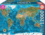 Educa Puzzle Wonders of the World 12000…