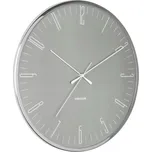 Designové nástěnné hodiny 5754GY Karlsson 40cm