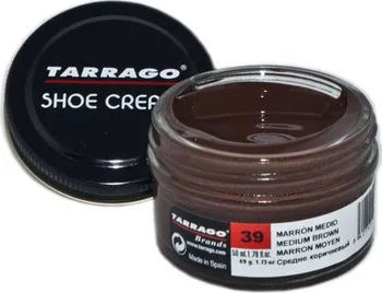 Přípravek pro údržbu obuvi Tarrago Krém na boty středně hnědý 50 ml
