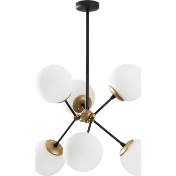 OPVIQ Závěsné osvětlení GONDOL černá 584TTM1205