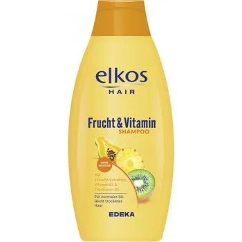 Šampon Elkos Frucht & Vitamin šampon pro normální a suché vlasy 500 ml