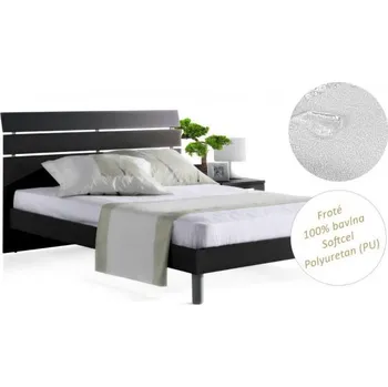 Prostěradlo Nepropustné froté prostěradlo bílé - 60 x 120 cm postýlka