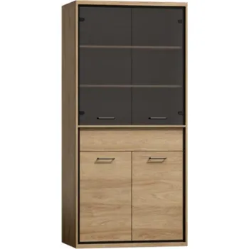 Knihovna vitrína Mediolan M-3