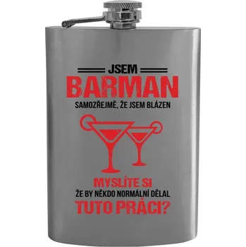 Placatka Placatka Samozřejmě, že jsem blázen - barman