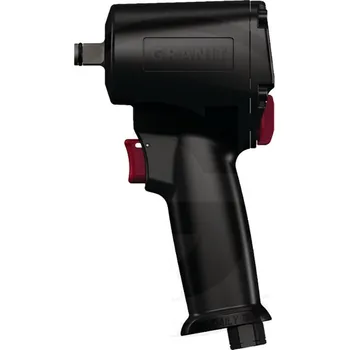 Skříňka na nářadí Profi pneumatický rázový utahovák MINI 1/2" 678 Nm Granit BLACK EDITION