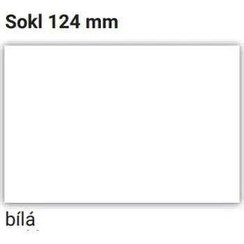 Příborník do zásuvky EBS 914339 Sokl bílá, 124mm