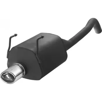 Zadní díl výfuku ULTER SPORT Sportovní výfuk FIAT PANDA III 2012-, 1x koncovka oválná 95×65mm Vyberte motor: 1,2 51kW HATCHBACK