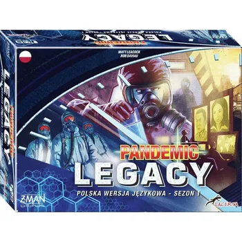 Desková hra Z-Man Games Pandemic Legacy: Season 1 (Modrá)