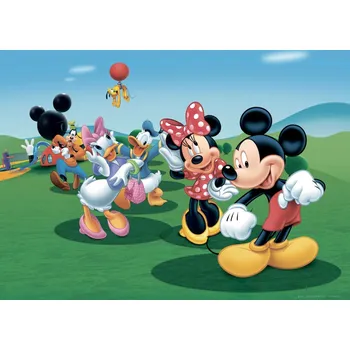 Fototapeta FTDSs 1956 AG Design dětská 1-dílná papírová fototapeta na zeď Mickey Mouse, velikost 156 x 112 cm