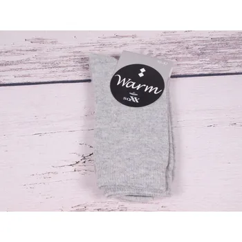 Dámské ponožky SOXX Termo ponožky DE 37756 teplé s vlnou sv. šedý jednobarevné velikosti ponožek: 23-25 (EUR vel. 35-38)