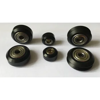 Pojezdové kolečko POM pojezdové kolečko s ložiskem, Typ V slot - malé