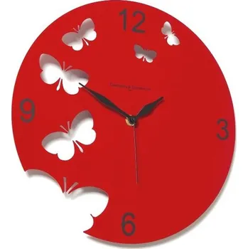 Hodiny Designové hodiny D&D 201 Meridiana 30cm (více barevných verzí) Meridiana barvy kov černý lak