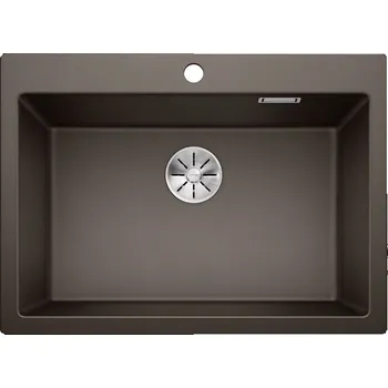 Granitový dřez Blanco Pleon 8 InFino Granitový dřez bez odkapu, 70x51cm, káva, 523052