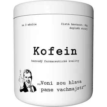 Nasypanej Kofein v prášku Balení na: 1 měsíc