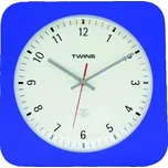 Nástěnné hodiny Twins 5078 blue 30cm
