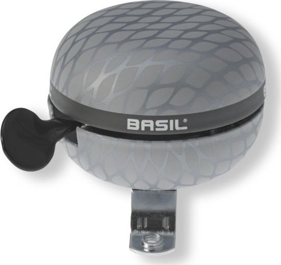 Zvonek Basil Noir Bell Polkadot 60mm Podkarta: stříbrný 50463