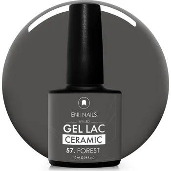 Lak na nehty ENII NAILS Gel lak Ceramic 57 Forest - gelový lak bez HEMA, 10 ml