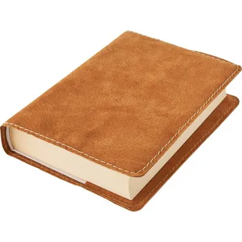 Doplněk ke knize Obal na knihu KLASIK XXL Barva kůže: Medová semiš (D39)