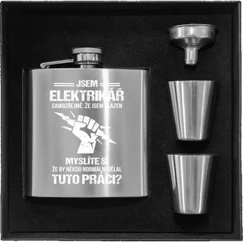 Placatka Placatka v krabičce Samozřejmě, že jsem blázen - elektrikář