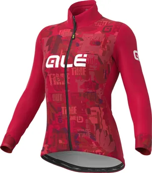 Cyklistická bunda Alé Cycling Clothing Solid Break Bordeaux S