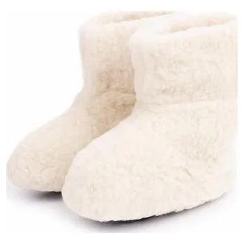 Dámská obuv Vlnka TV bačkory z Merino vlny přírodní velikost obuv dospělí 41-42