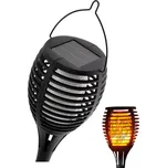 Zahradní solární světlo 12P (Solární světlo s imitací ohně)