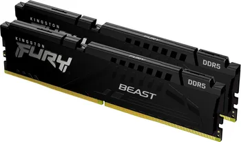 Operační paměť Kingston Fury Beast 32 GB (2x 16 GB) DDR5 5200 MHz (KF552C40BBK2-32)