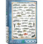 Eurographics Sladkovodní ryby 1000 dílků