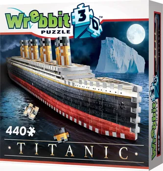 3D puzzle Wrebbit 3D puzzle Titanic 440 dílků