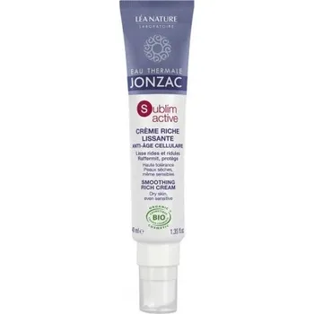 Pleťový krém JONZAC SUBLIMACTIVE Výživný krém na vrásky BIO40ml